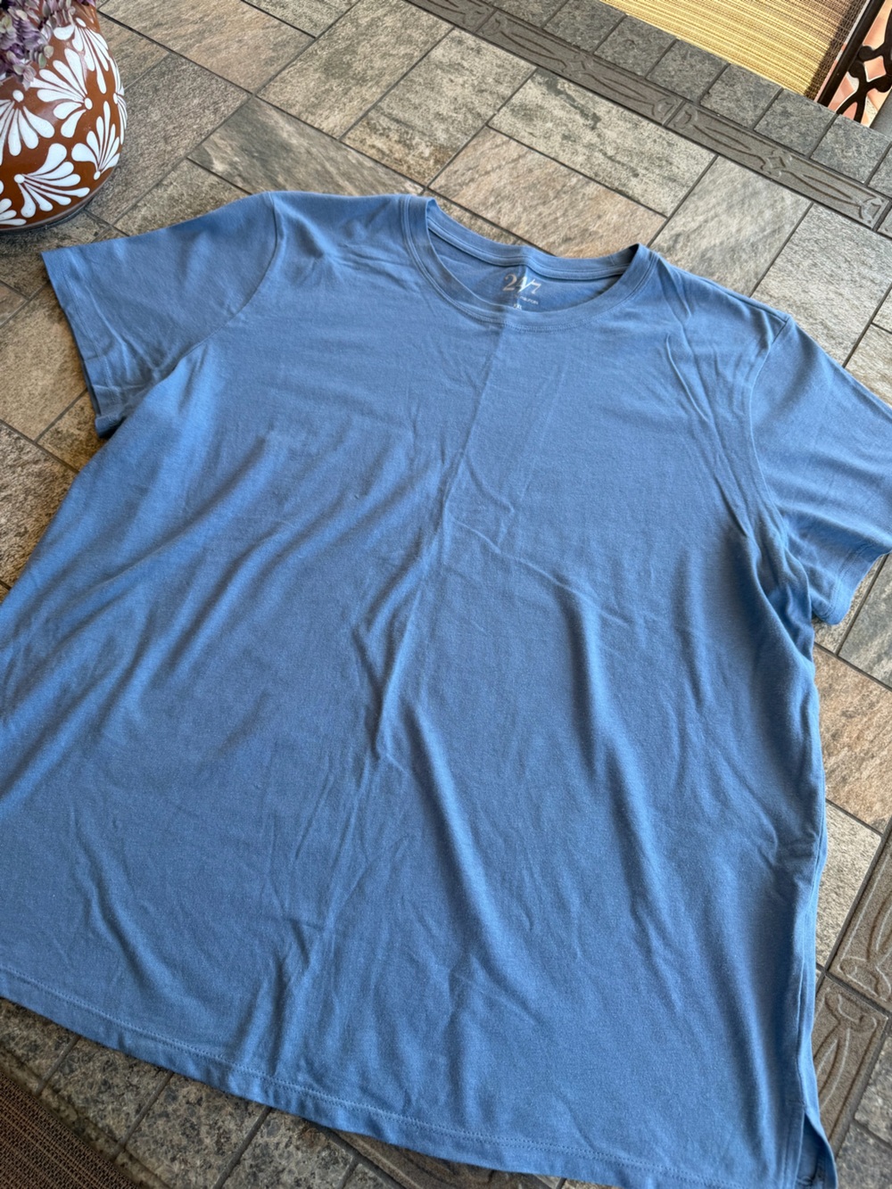 Maurice’s 24/7 Blue Tee - Picture 3 of 7
